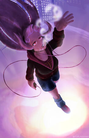 through the blue - Crimson Aria Fanzine